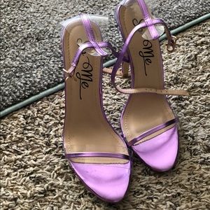 Purple heels